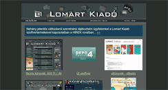 Desktop Screenshot of lomart.hu